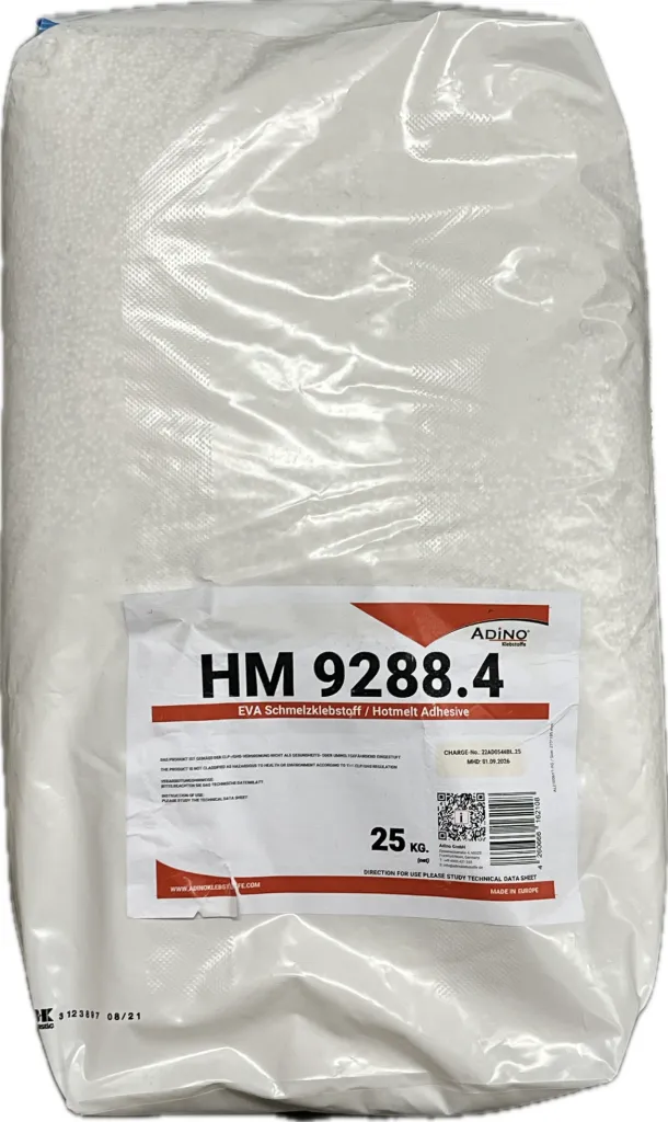 ADINO granulé de colle thermofusible blanc HM 9288.4 / à 25 kg
légèrement garni