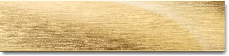 Alu auf ABS Gold gebürstet Mutterrolle 1x100mm Diamant Dekor