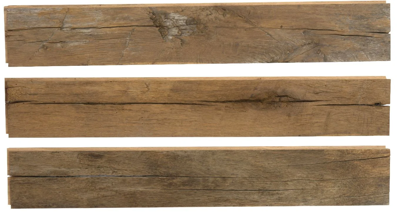 Eiche Altholz Wandpaneel roh 835x120mm, 10 Stk. = ca. 1m²