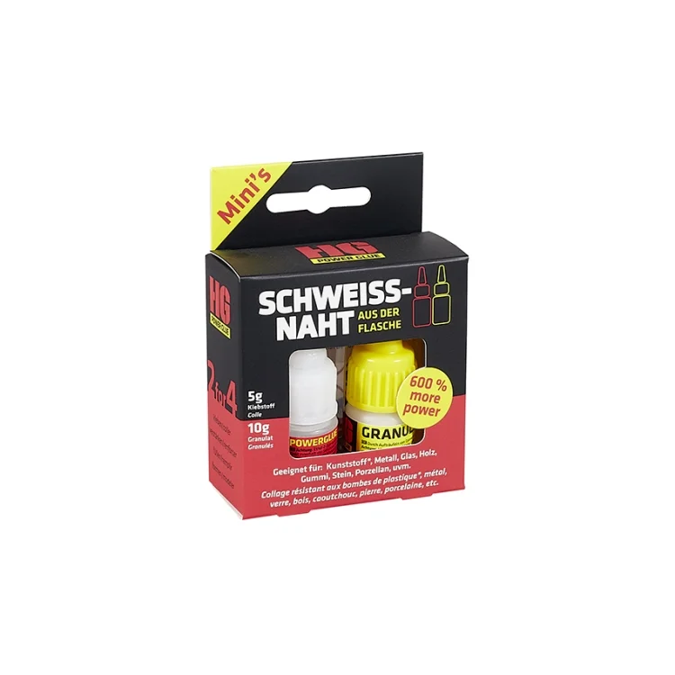 HG POWER GLUE Schweissnaht Kleber und Granulat 5/10g
