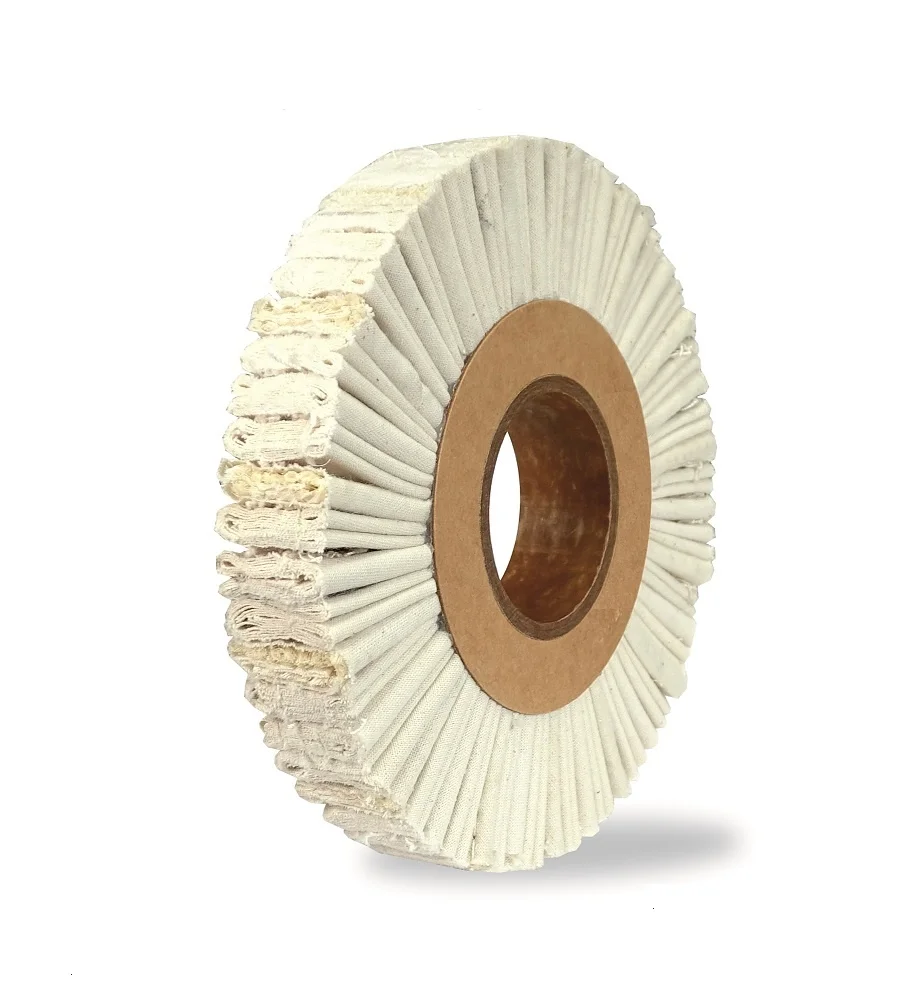 Schwabbelscheiben Tuch-Sisal-Lamellenräder 160/25/40mm
