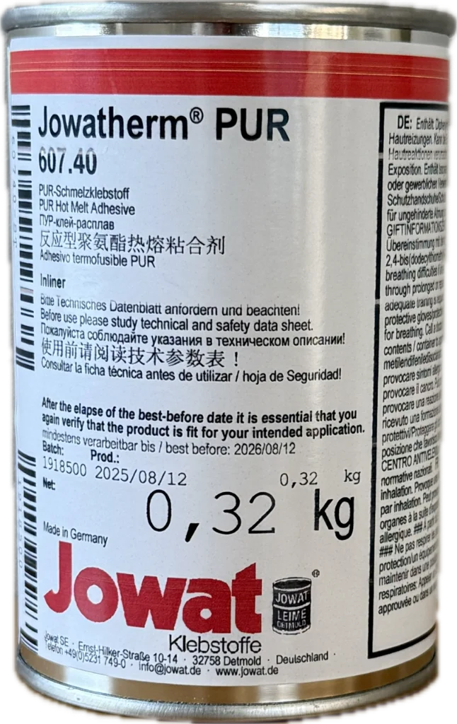 Jowat Reaktant 607.40  Natur / 320 g Patrone für HOLZ HER