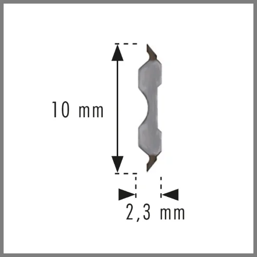 TriHSS-Hobelmesser System Tersa 60mm-810mm  -  GL=60 2
