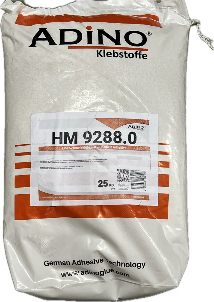 ADINO granulé de colle thermofusible nature HM 9288.0 / à 25 kg
légèrement garni