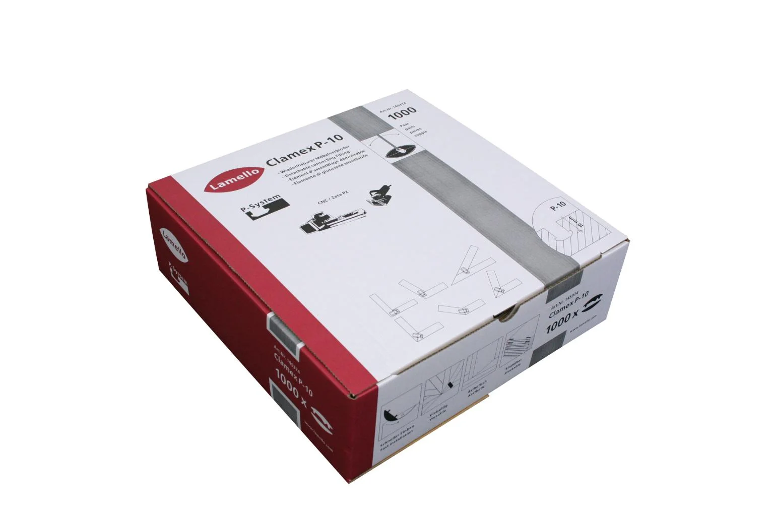 Clamex P-10 1000 Paar 2