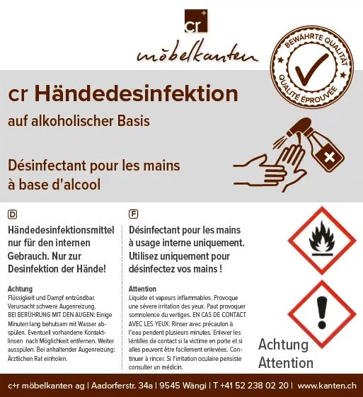 cr Desinfektionsmittelspender Touchless 2