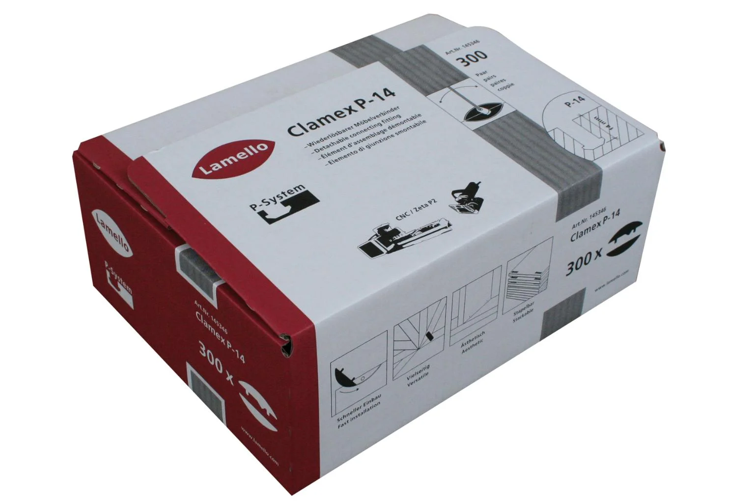Clamex P-14 Starterkit 300 paires 2