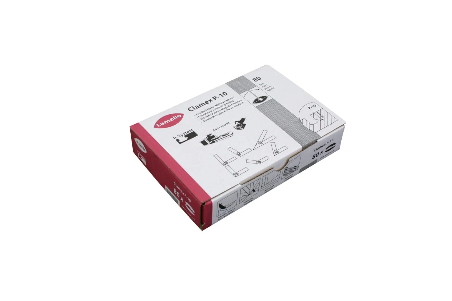 Clamex P-10 80Paar 2